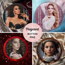 Pageant Button Pins