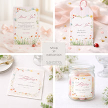 A Little Ladybug Wildflower Baby Shower