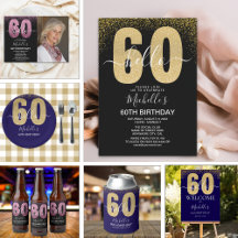 Hello 60! Elegant Birthday 60th Woman
