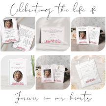 Pink hydrangeas Celebration of life Memorial