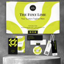 Studio Chartreuse | Abstract Waves Branding Kit