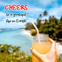 Cheers to a Grateful Life on Earth