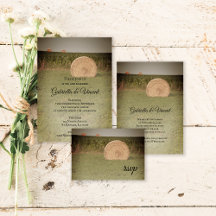 Farm Hay Bales Country Wedding Stationery