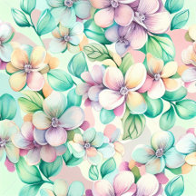 Assiettes en carton Fleur