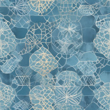 Pop Motifa | Dusty Blue Cottage Batik Collection