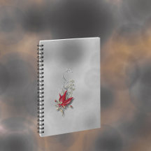 Crimson Butterfly Bloom