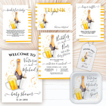 Bubbles and Beer Baby Shower