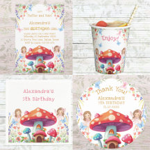 FAIRY BIRTHDAY FOR GIRLS