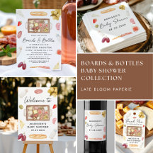 Boards and Bottles Charcuterie Baby Shower