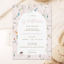 A Little Wildflower Baby Shower