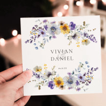 Watercolor Wildflowers