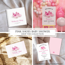 Pink Shoes Baby Shower