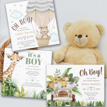 Baby Shower Invitations For A Boy