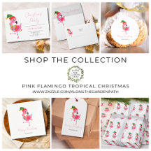 Flamingo Tropical Christmas