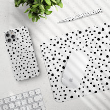Black and White Dots - Home Decor and Accessories