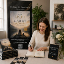 Author Book Launch & Book Signing Event Display