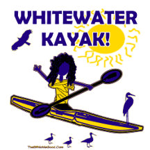 WHITEWATER KAYAKING COLLECTION OH JOY