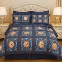 Blue Boho Tile