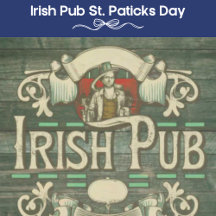 St Patrick's Day Personalized Irish Pub Party
