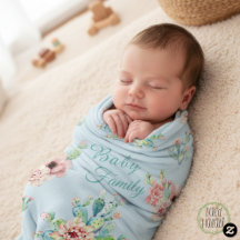 Watercolor Cacti Nursery & Family Gifts