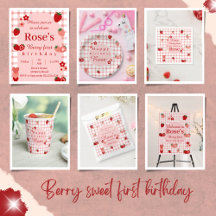 Berry sweet first birthday