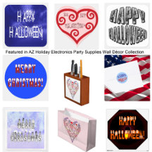 AZ Holiday Electronics Party Supplies Wall Décor