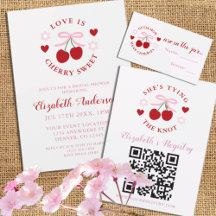 Love Is Cherry Sweet Bridal Shower