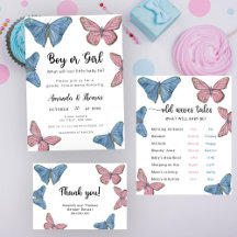 Butterflies - Gender Reveal