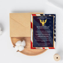 Military Retirement Party Invitation