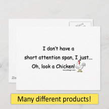 Short Attention Span Chicken
