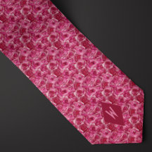 Cubism Roses Neckties
