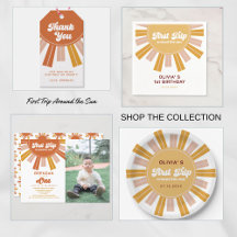 First Trip Around the Sun First Birthday Party