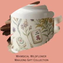 Whimsical Wildflower Mahjong Gift Collection