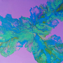 Original Fluid Art Designs - Cushions