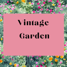 Vintage Garden Prints