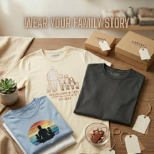 The Dad Legacy: Custom Father's Day T-Shirts