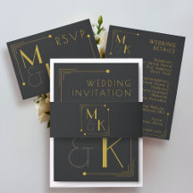 Art Deco 1920s Wedding