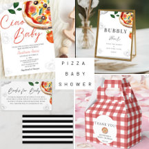 Pizza Italian Baby Shower
