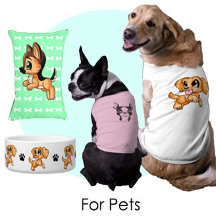 Gifts for Pets by Featured Zazzle Designer Mei Yu