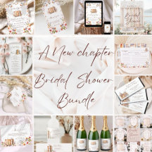 New Chapter Begins Bridal Shower Collection