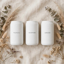 Teacher Can Coolers | Teach Inspire Grow Motivatio