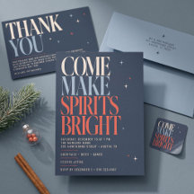 Modern Spirits Bright Holiday Party