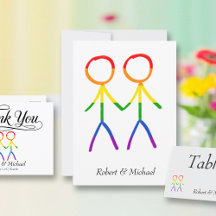 Gay Rainbow Wedding