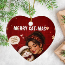 Cute Merry Cat-Mas Crimson Christmas Collection