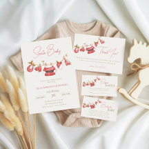 Santa Baby Clothes Winter Boy Baby Shower