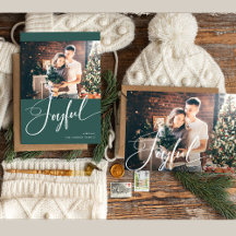 Joyful | Elegant Christmas Calligraphy