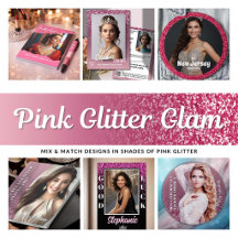 Shades of Pink Glitter