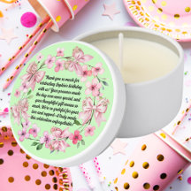  Cute Pink Floral Bow Girl Birthday Collections