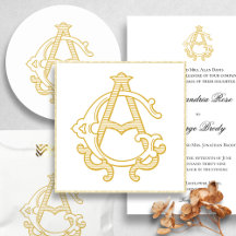 AG Monogram or GA Monogram