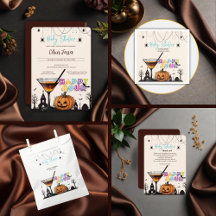 Halloween Happy Hour Pumpkin Cocktail